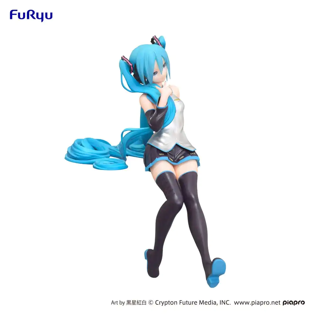 Hatsune Miku Noodle Stopper Kuroboshi Kouhaku Ver. (re-run) PVC szobor figura 14 cm termékfotó