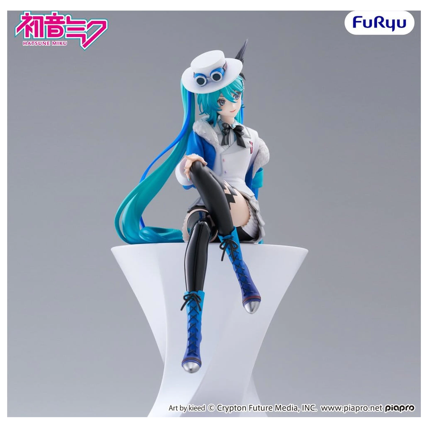 Hatsune Miku Noodle Stopper Miku with you 2025 Ver. PVC figura 15 cm termékfotó