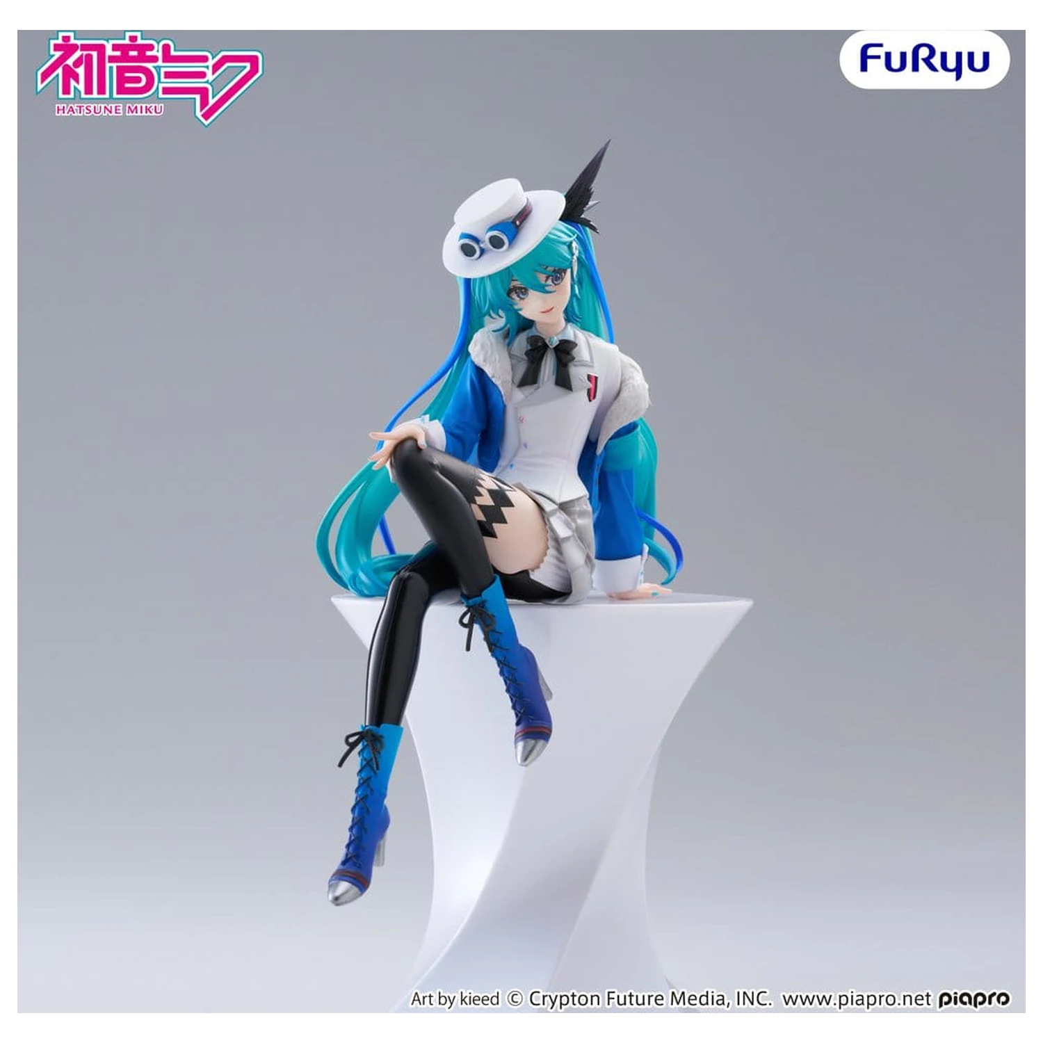 Hatsune Miku Noodle Stopper Miku with you 2025 Ver. PVC figura 15 cm termékfotó