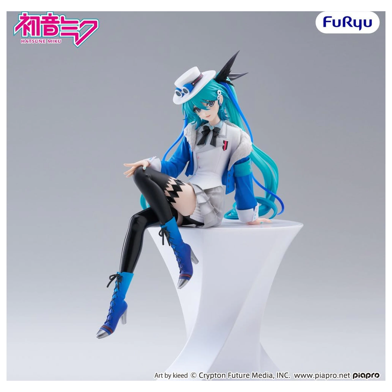 Hatsune Miku Noodle Stopper Miku with you 2025 Ver. PVC figura 15 cm termékfotó