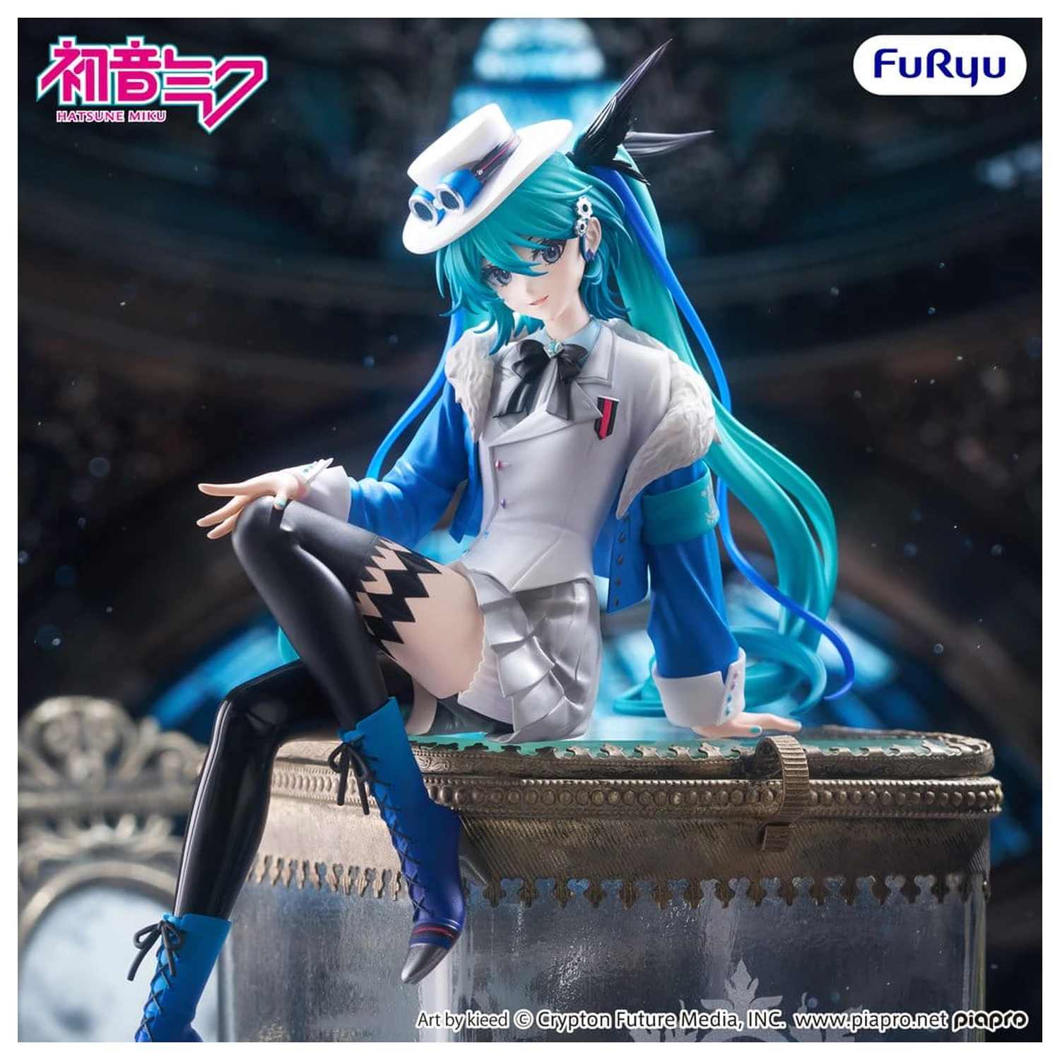 Hatsune Miku Noodle Stopper Miku with you 2025 Ver. PVC figura 15 cm termékfotó