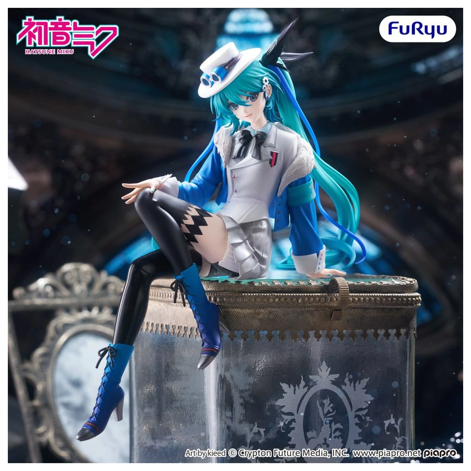 Hatsune Miku Noodle Stopper Miku with you 2025 Ver. PVC figura 15 cm termékfotó