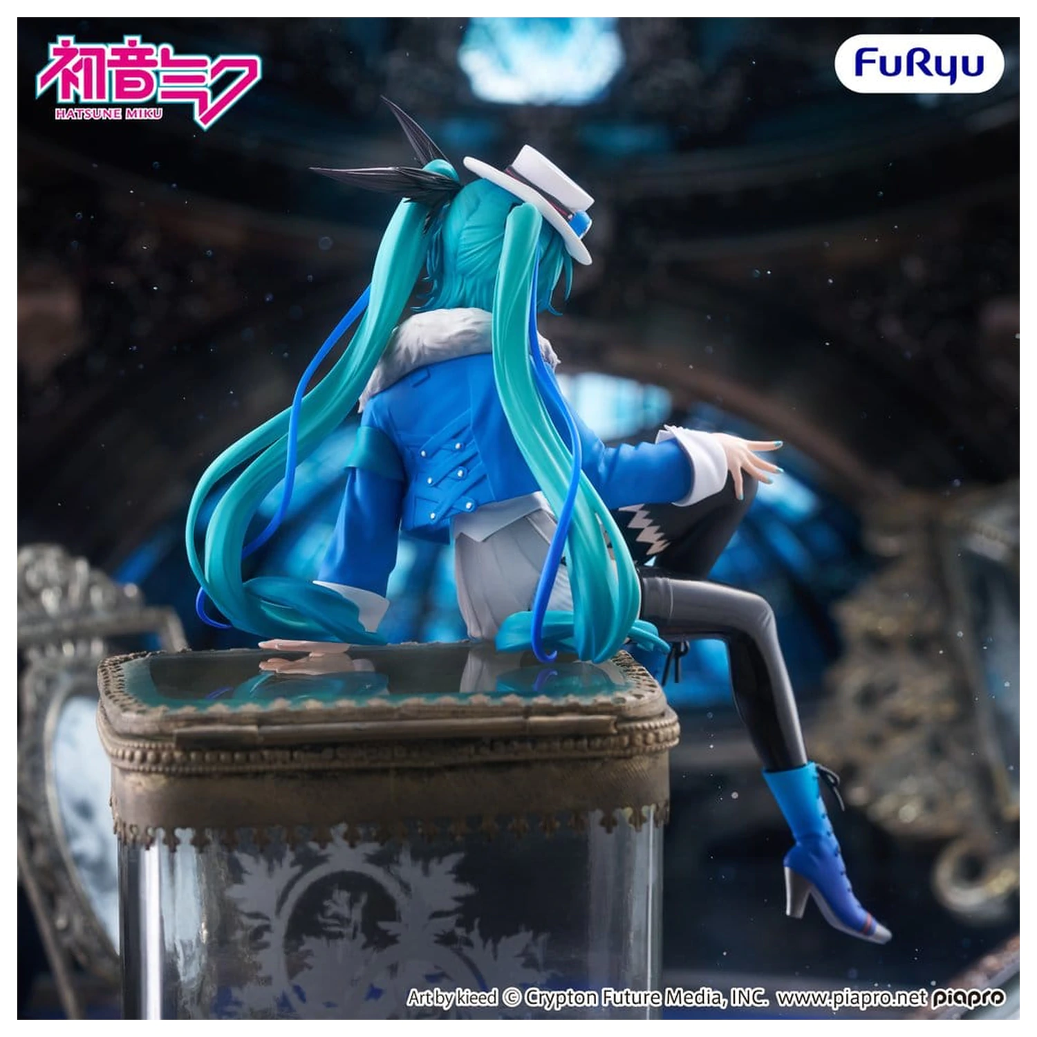 Hatsune Miku Noodle Stopper Miku with you 2025 Ver. PVC figura 15 cm termékfotó