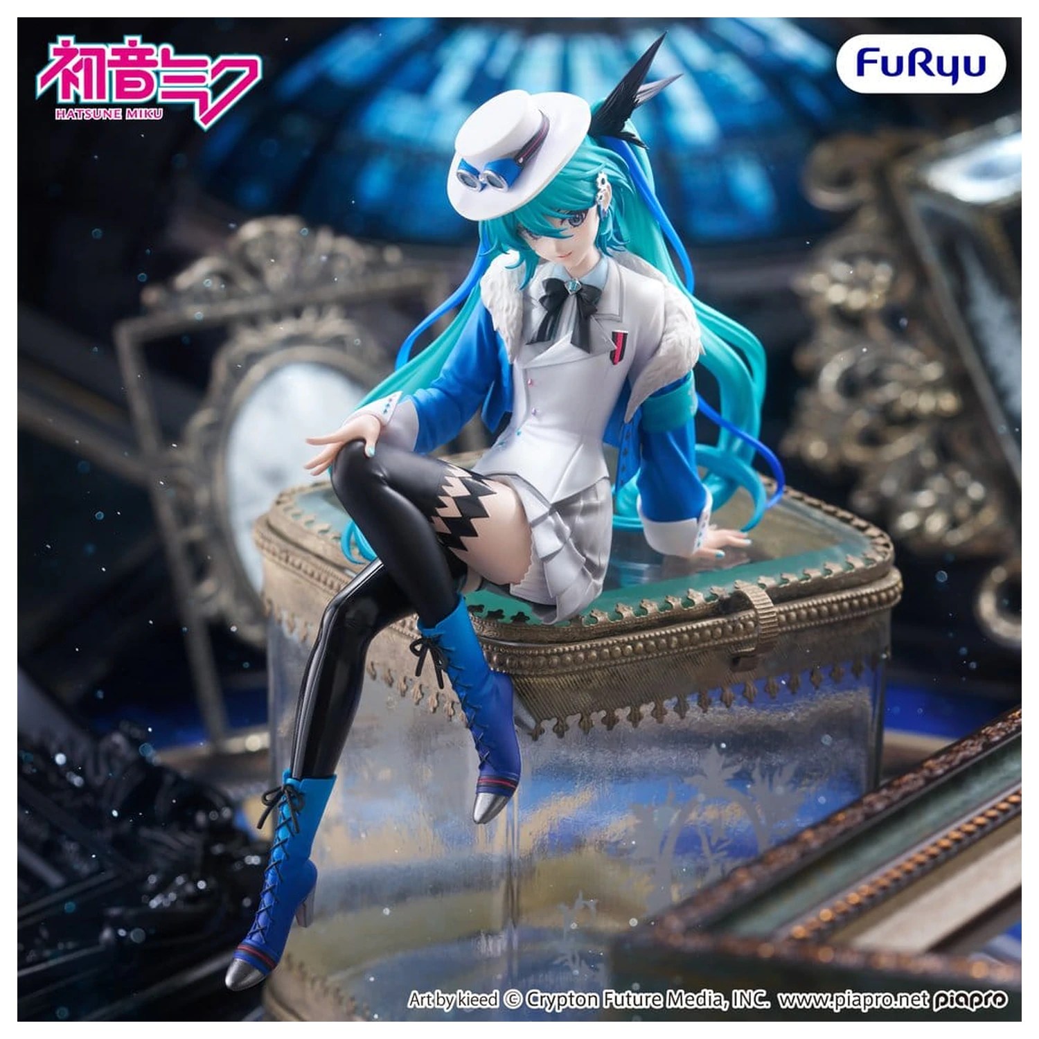 Hatsune Miku Noodle Stopper Miku with you 2025 Ver. PVC figura 15 cm termékfotó
