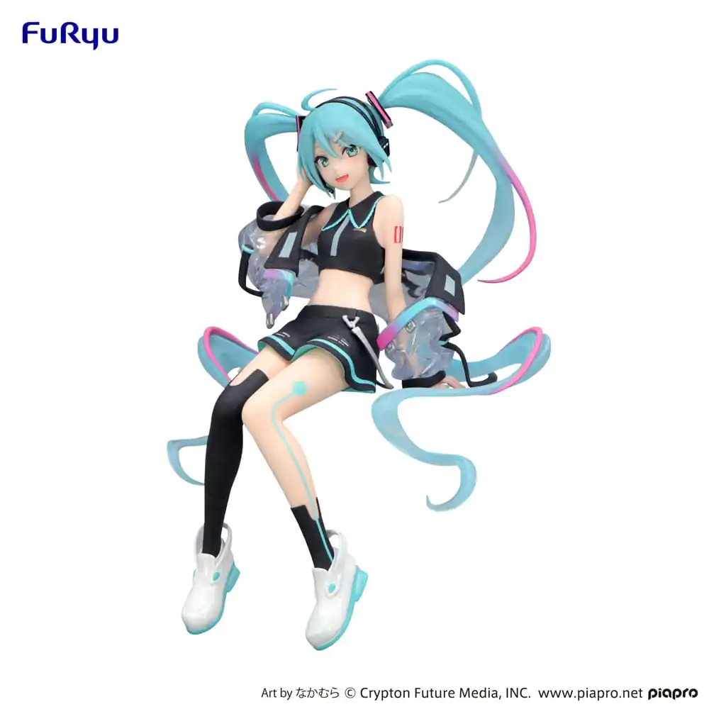 Hatsune Miku Noodle Stopper Neon Cyber PVC szobor figura 16 cm termékfotó