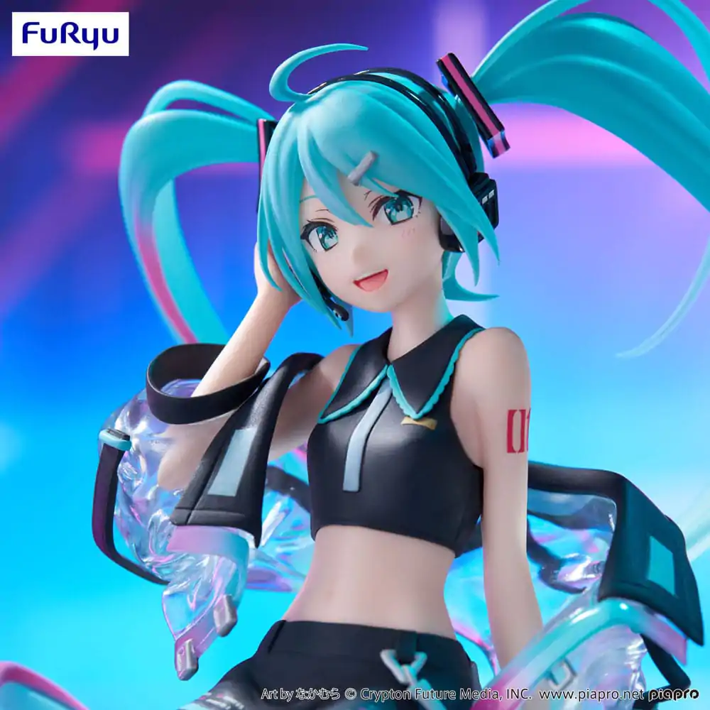 Hatsune Miku Noodle Stopper Neon Cyber PVC szobor figura 16 cm termékfotó