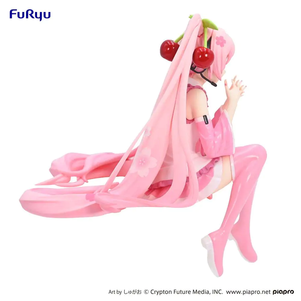 Hatsune Miku Noodle Stopper Sakura Miku 2023 PVC szobor figura 14 cm termékfotó