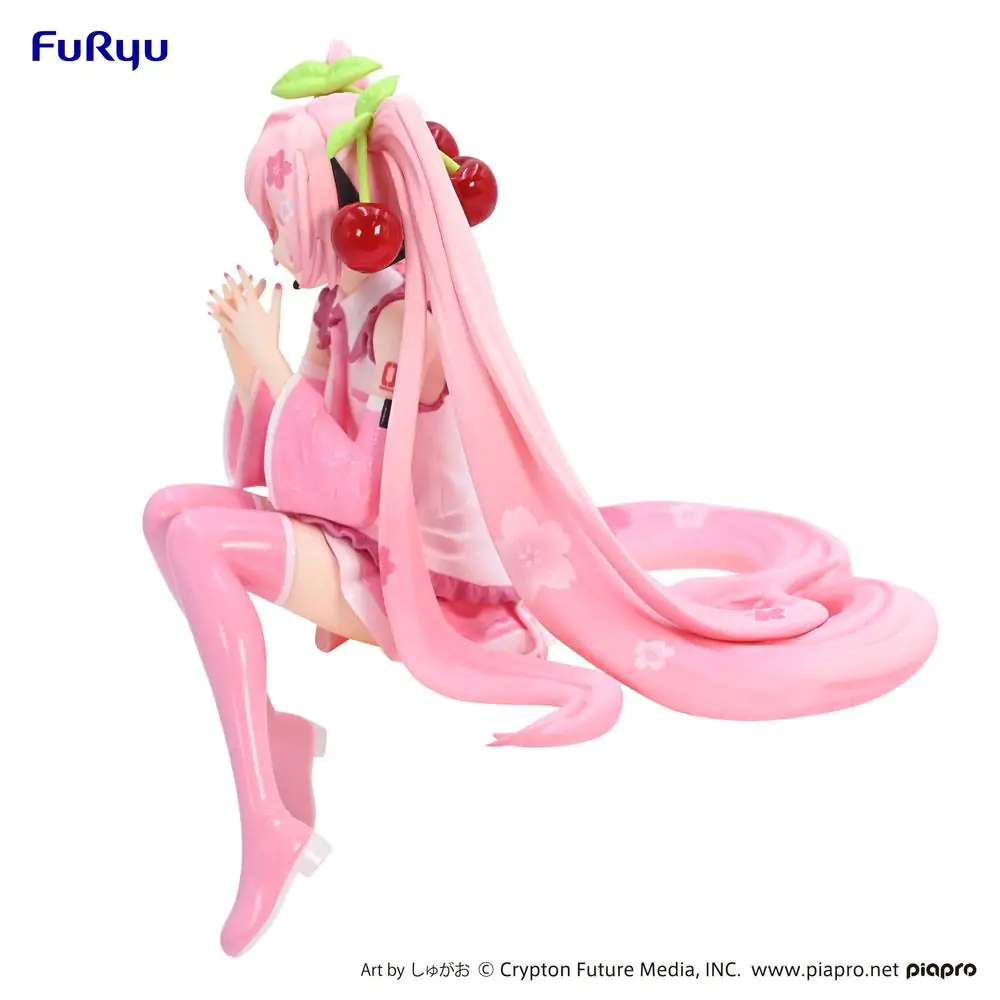 Hatsune Miku Noodle Stopper Sakura Miku 2023 PVC szobor figura 14 cm termékfotó