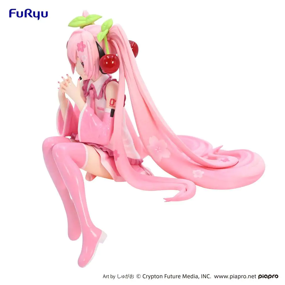 Hatsune Miku Noodle Stopper Sakura Miku 2023 PVC szobor figura 14 cm termékfotó