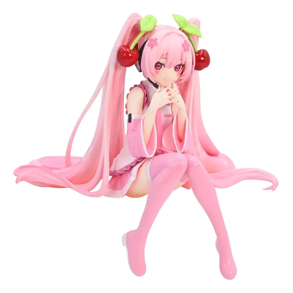 Hatsune Miku Noodle Stopper Sakura Miku 2023 PVC szobor figura 14 cm termékfotó
