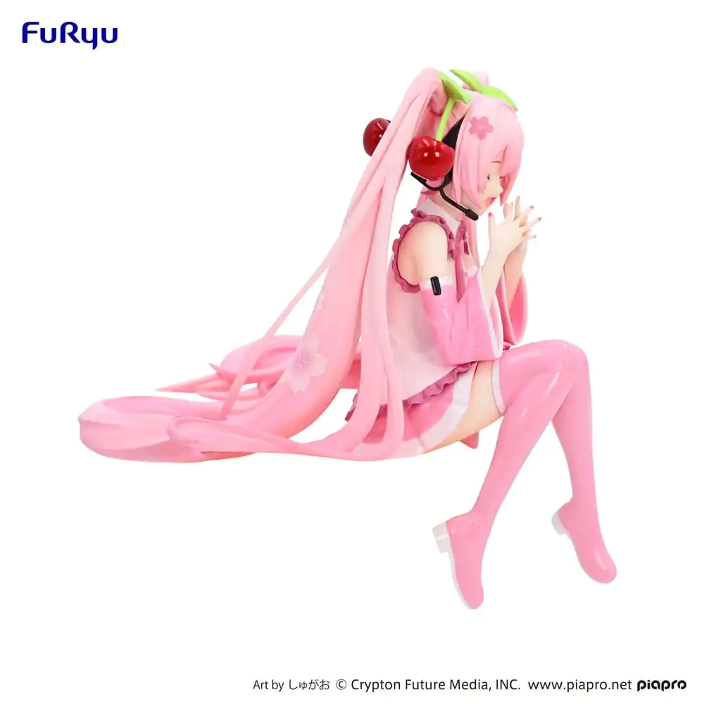 Hatsune Miku Noodle Stopper Sakura Miku 2023 Smile Ver. PVC szobor figura 12 cm termékfotó