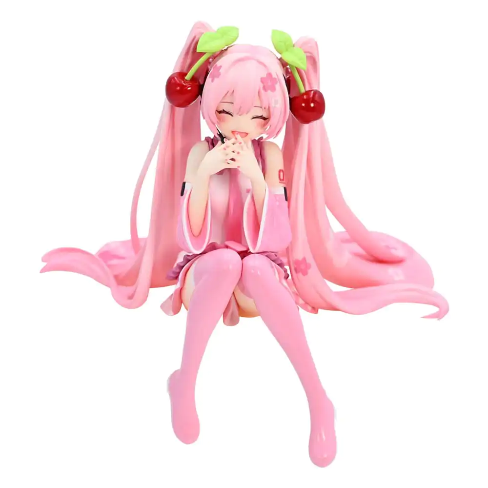 Hatsune Miku Noodle Stopper Sakura Miku 2023 Smile Ver. PVC szobor figura 12 cm termékfotó