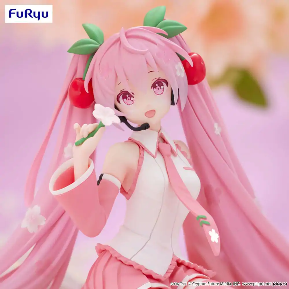 Hatsune Miku Noodle Stopper Sakura Miku 2024 PVC szobor figura 15 cm termékfotó