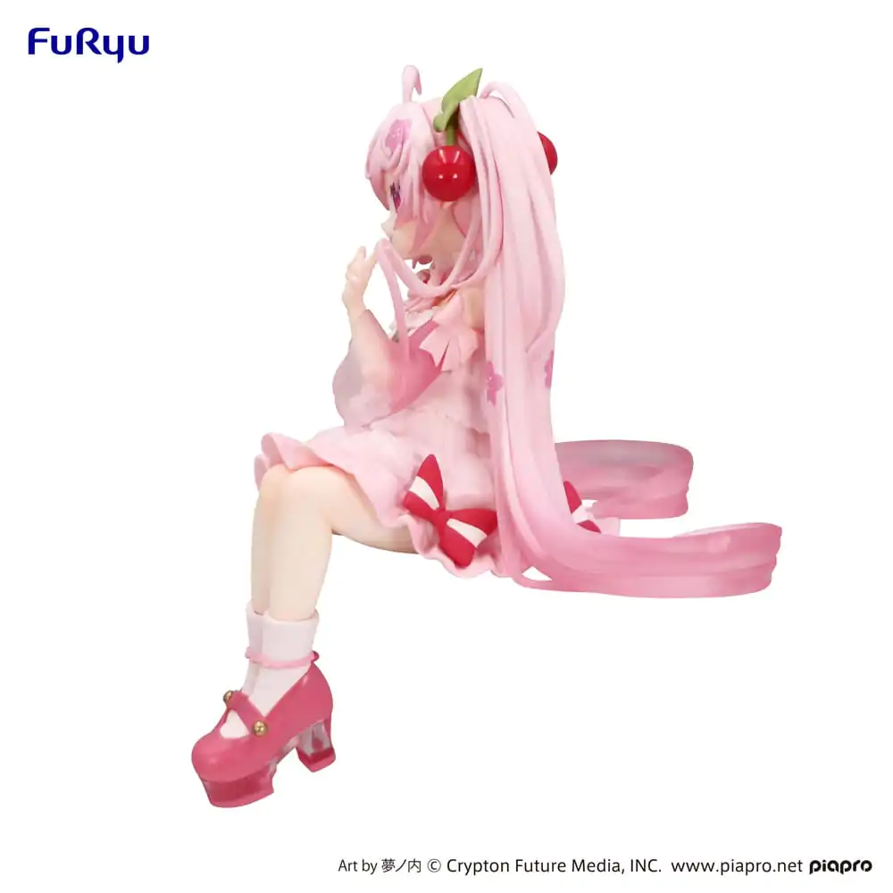 Hatsune Miku Noodle Stopper Sakura Miku 2025 PVC szobor figura 14 cm termékfotó