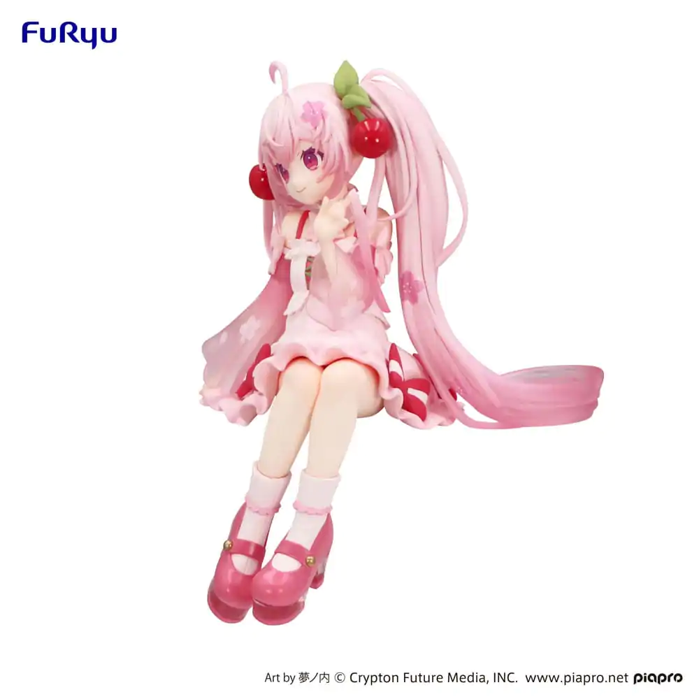 Hatsune Miku Noodle Stopper Sakura Miku 2025 PVC szobor figura 14 cm termékfotó