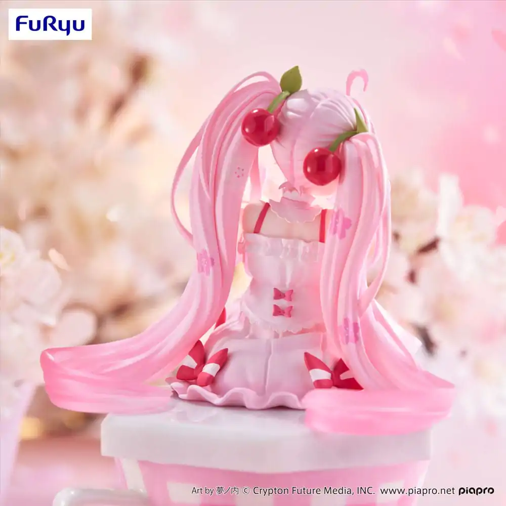 Hatsune Miku Noodle Stopper Sakura Miku 2025 PVC szobor figura 14 cm termékfotó