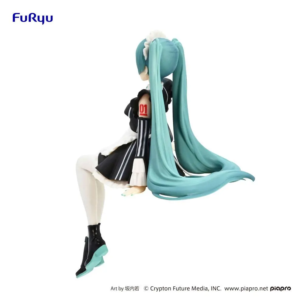 Hatsune Miku Noodle Stopper Hatsune Miku Sporty Maid Ver. PVC szobor figura 17 cm termékfotó