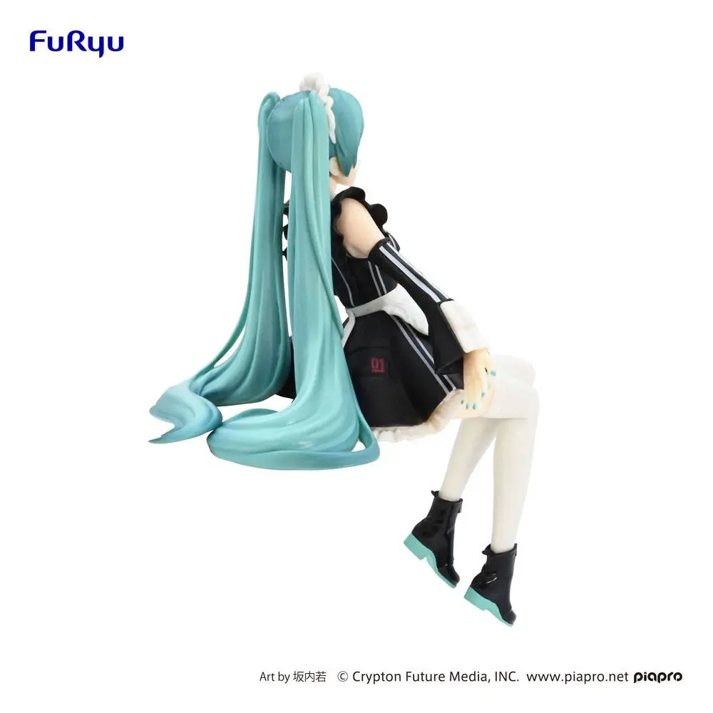 Hatsune Miku Noodle Stopper Hatsune Miku Sporty Maid Ver. PVC szobor figura 17 cm termékfotó