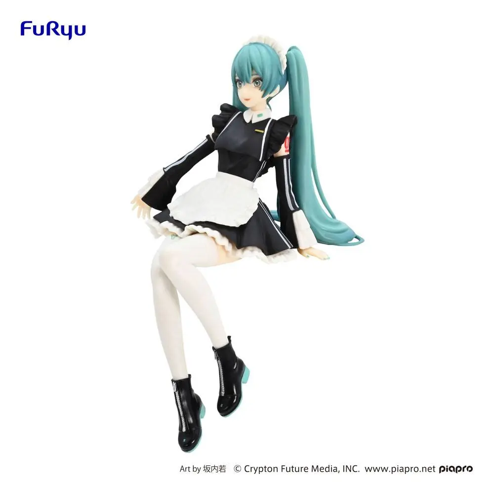 Hatsune Miku Noodle Stopper Hatsune Miku Sporty Maid Ver. PVC szobor figura 17 cm termékfotó