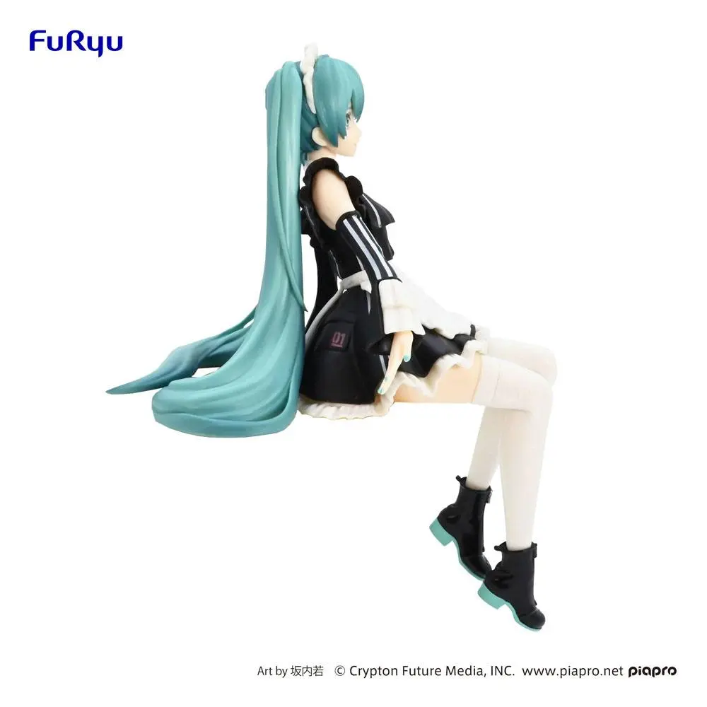 Hatsune Miku Noodle Stopper Hatsune Miku Sporty Maid Ver. PVC szobor figura 17 cm termékfotó