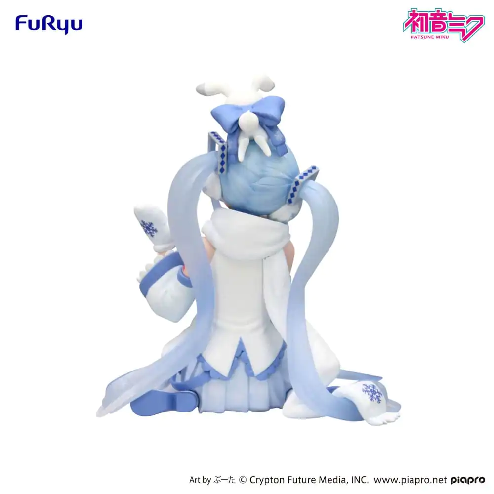 Hatsune Miku Noodle Stopper Snow Miku Sky Town 10th Ver. PVC szobor figura 15 cm termékfotó