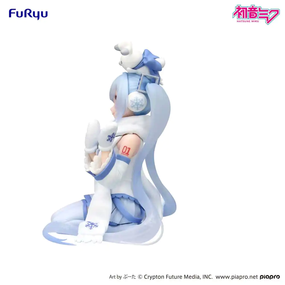 Hatsune Miku Noodle Stopper Snow Miku Sky Town 10th Ver. PVC szobor figura 15 cm termékfotó
