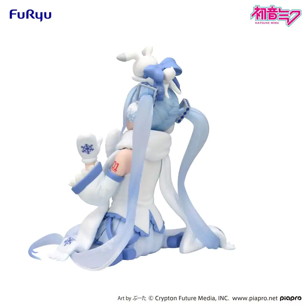 Hatsune Miku Noodle Stopper Snow Miku Sky Town 10th Ver. PVC szobor figura 15 cm termékfotó