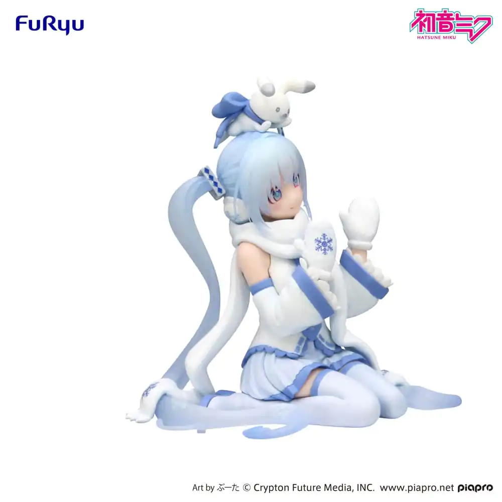Hatsune Miku Noodle Stopper Snow Miku Sky Town 10th Ver. PVC szobor figura 15 cm termékfotó