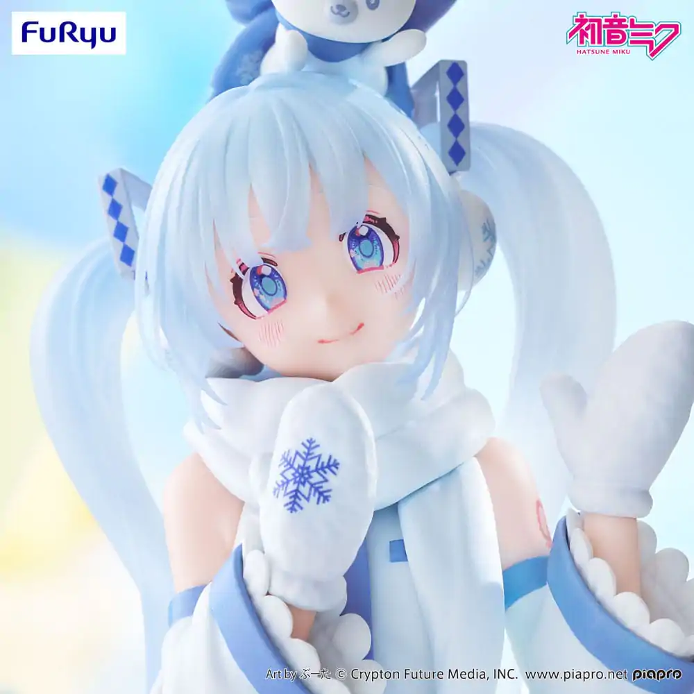 Hatsune Miku Noodle Stopper Snow Miku Sky Town 10th Ver. PVC szobor figura 15 cm termékfotó