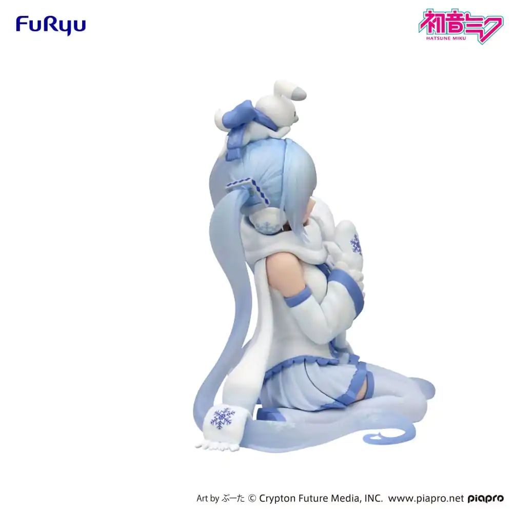 Hatsune Miku Noodle Stopper Snow Miku Sky Town 10th Ver. PVC szobor figura 15 cm termékfotó