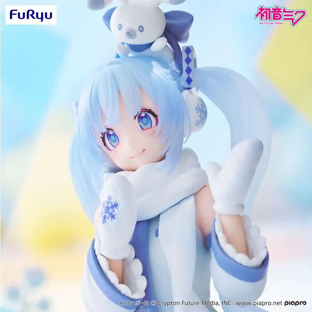 Hatsune Miku Noodle Stopper Snow Miku Sky Town 10th Ver. PVC szobor figura 15 cm termékfotó