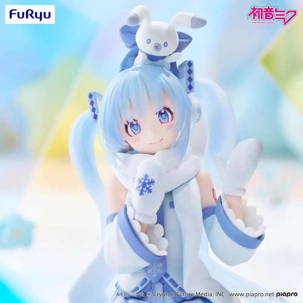 Hatsune Miku Noodle Stopper Snow Miku Sky Town 10th Ver. PVC szobor figura 15 cm termékfotó