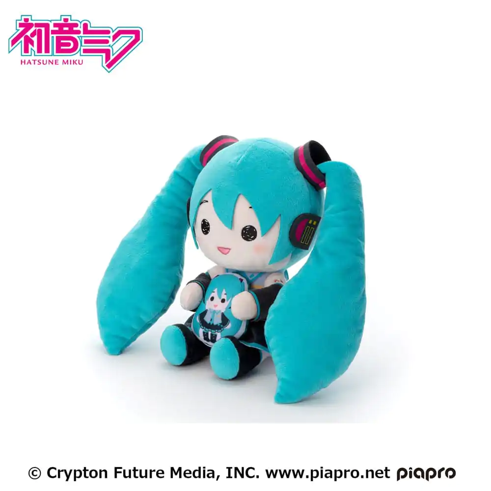 Hatsune Miku plüss figura 22 cm termékfotó
