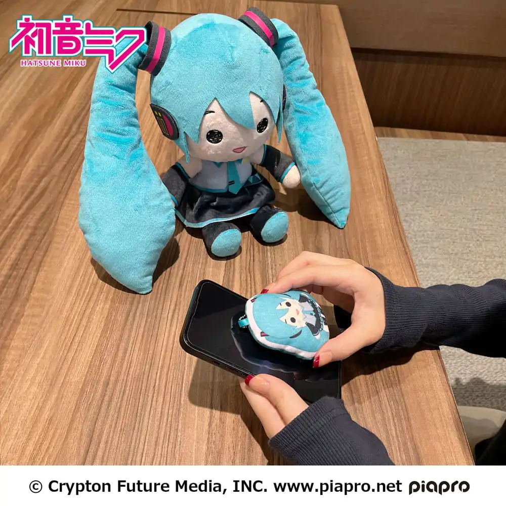 Hatsune Miku plüss figura 22 cm termékfotó