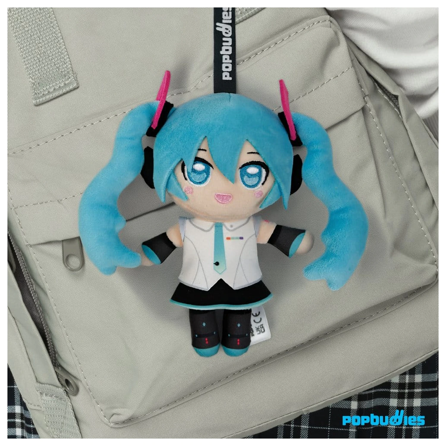 Hatsune Miku plüss kulcstartó V4X 15 cm termékfotó