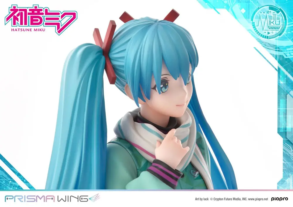 Hatsune Miku Prisma Wing PVC Statue 1/7 Hatsune Miku (Art by lack) 19 cm termékfotó