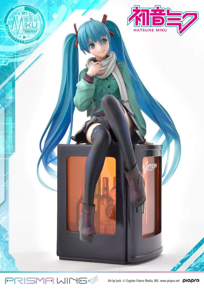 Hatsune Miku Prisma Wing PVC Statue 1/7 Hatsune Miku (Art by lack) 19 cm termékfotó