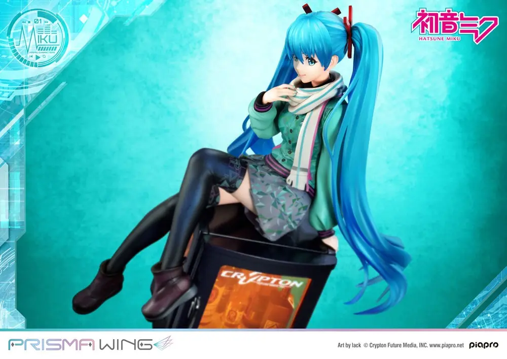 Hatsune Miku Prisma Wing PVC Statue 1/7 Hatsune Miku (Art by lack) 19 cm termékfotó