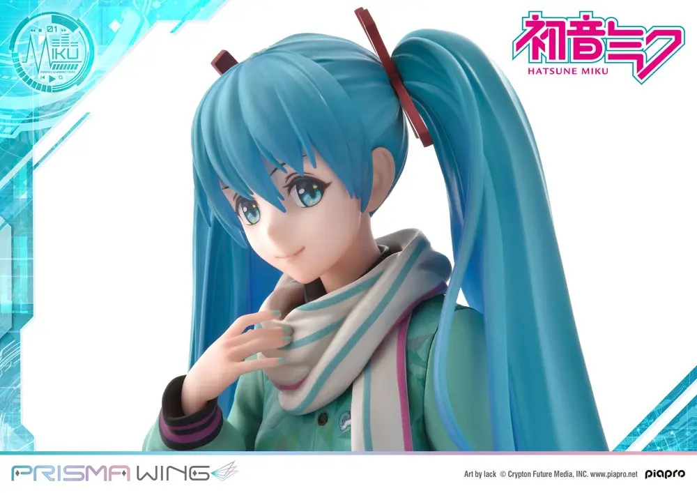 Hatsune Miku Prisma Wing PVC Statue 1/7 Hatsune Miku (Art by lack) 19 cm termékfotó