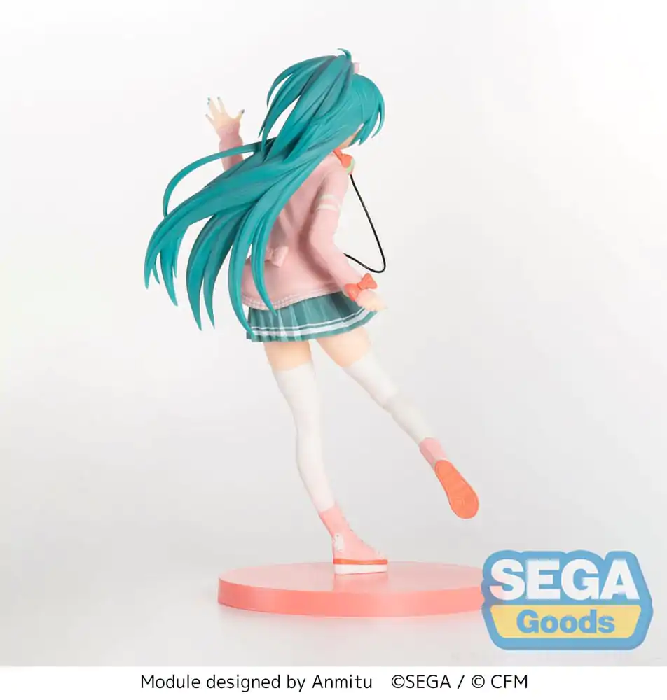 Hatsune Miku Project DIVA Arcade SPM Hatsune Miku Ribbon Girl PVC szobor figura 24 cm termékfotó