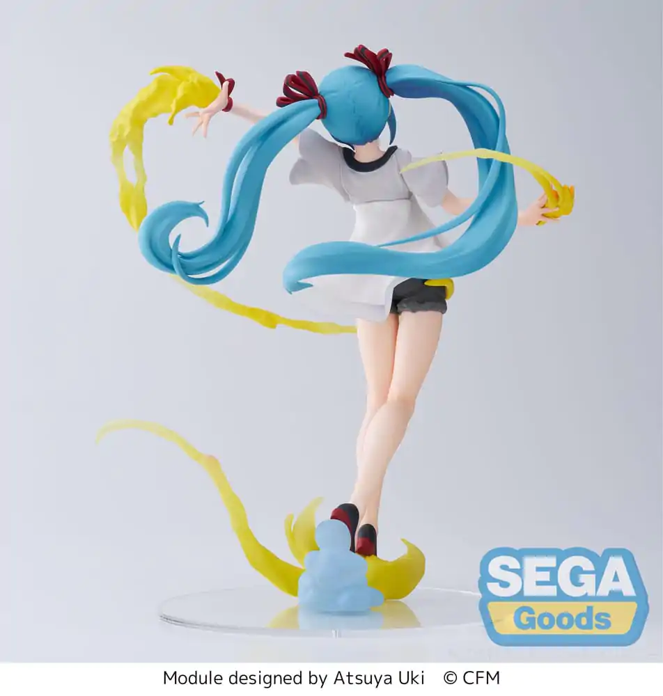 Hatsune Miku: Project DIVA MEGA 39's Figurizm Luminasta Hatsune Miku Shiny T.R. PVC szobor figura 22 cm termékfotó