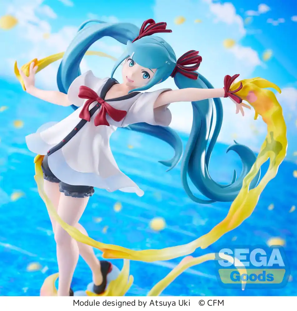 Hatsune Miku: Project DIVA MEGA 39's Figurizm Luminasta Hatsune Miku Shiny T.R. PVC szobor figura 22 cm termékfotó