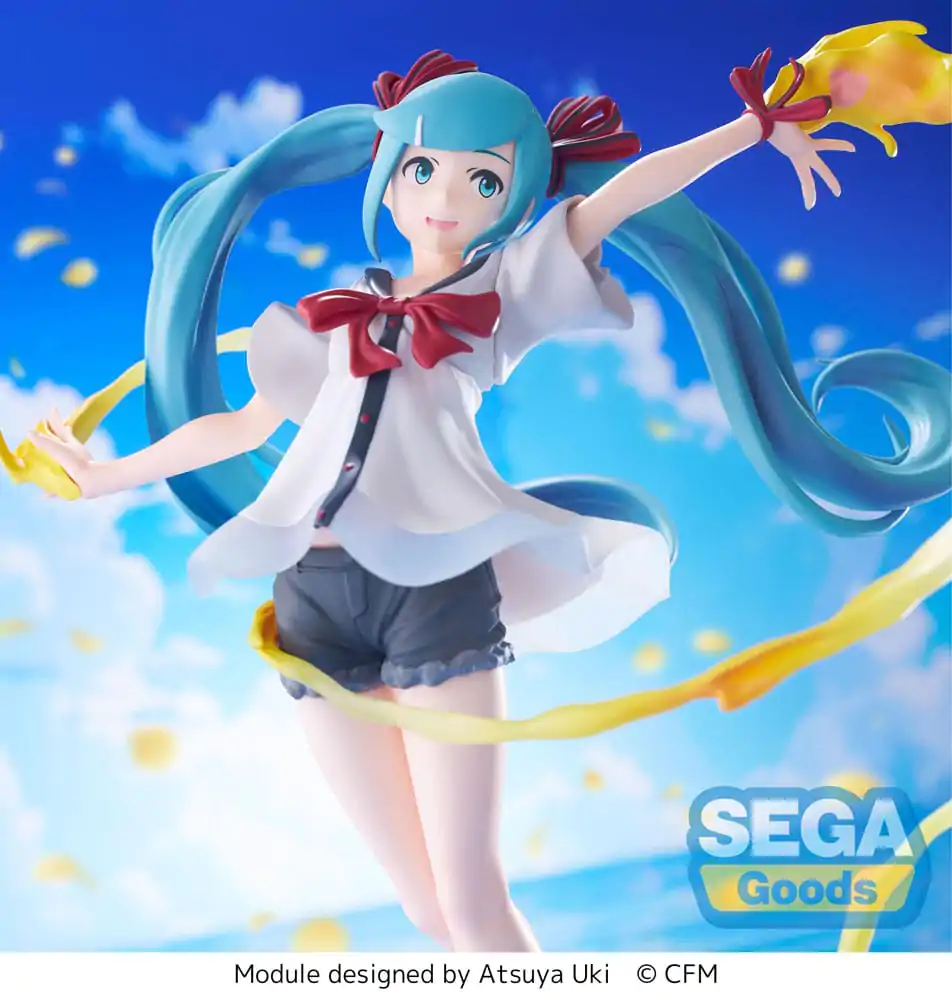 Hatsune Miku: Project DIVA MEGA 39's Figurizm Luminasta Hatsune Miku Shiny T.R. PVC szobor figura 22 cm termékfotó