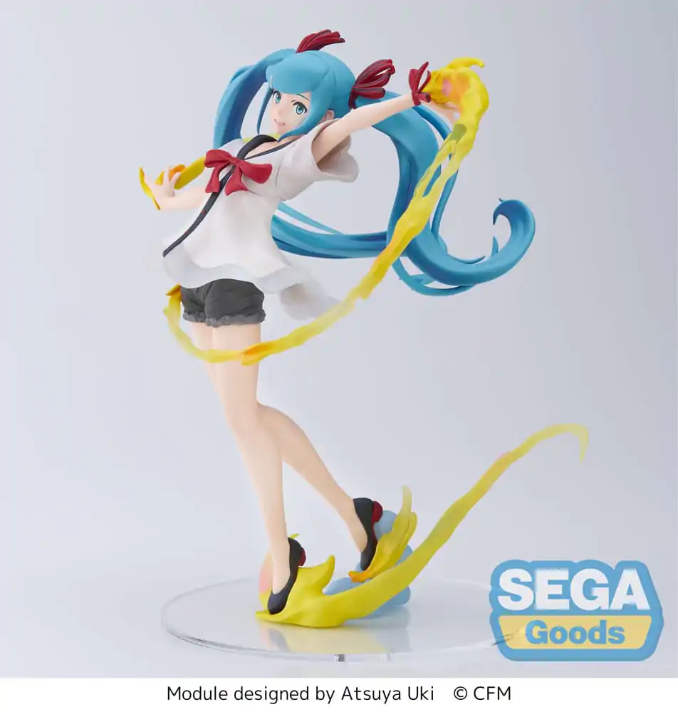 Hatsune Miku: Project DIVA MEGA 39's Figurizm Luminasta Hatsune Miku Shiny T.R. PVC szobor figura 22 cm termékfotó