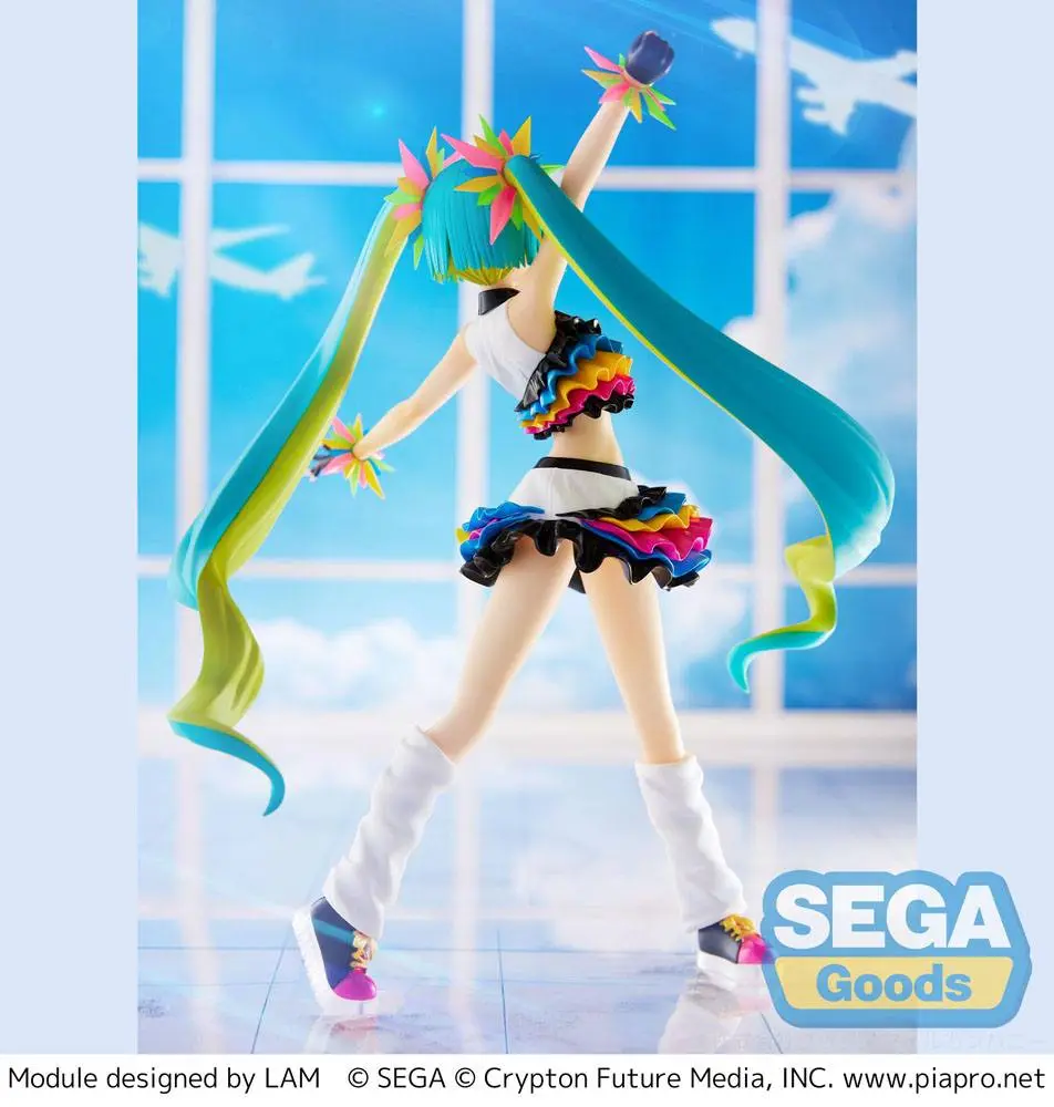 Hatsune Miku Project DIVA Mega39's FIGURIZM Catch the Wave szobor figura 25 cm termékfotó