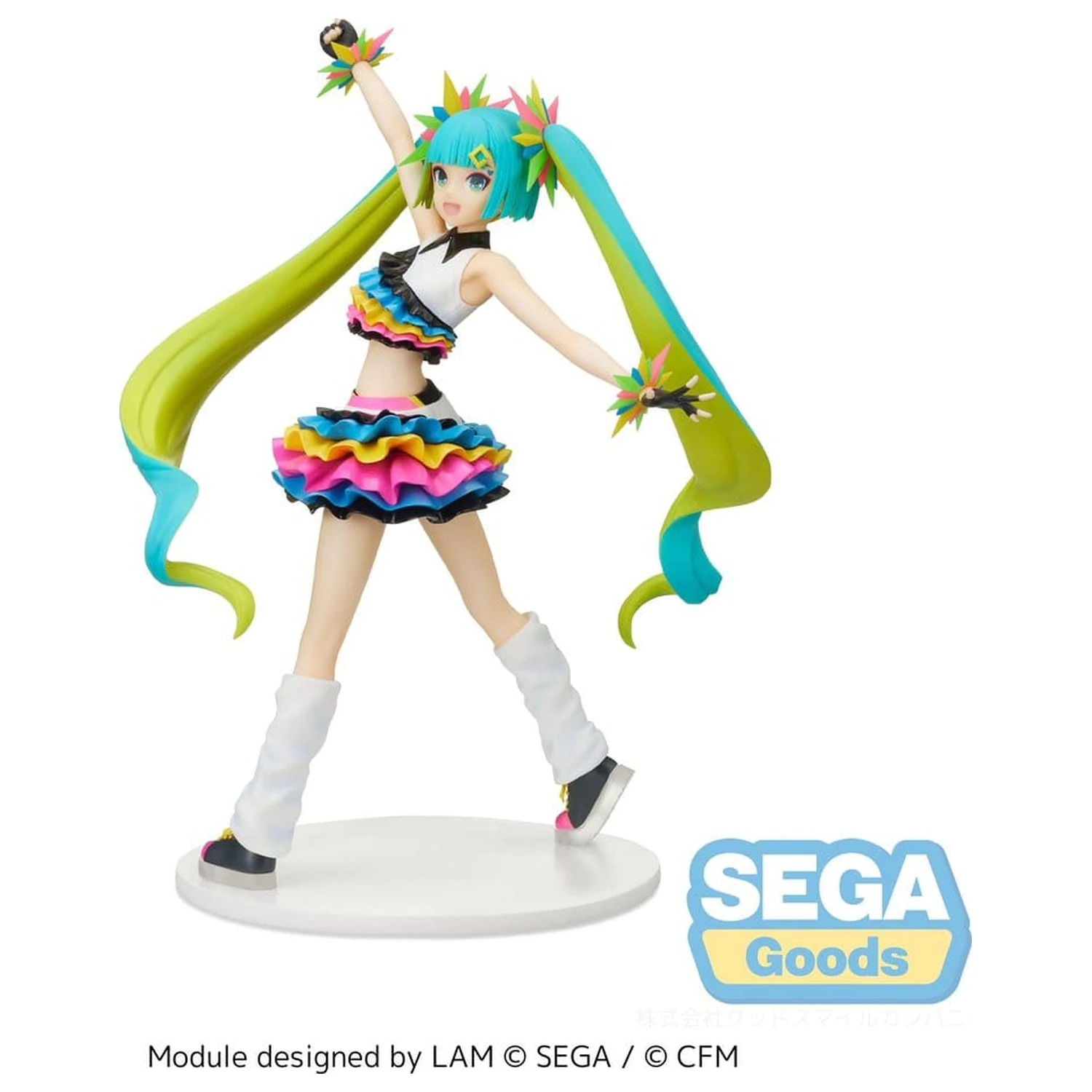 Hatsune Miku Project DIVA MEGA39's FIGURIZM Hatsune Miku - Catch the Wave PVC figura 25 cm termékfotó