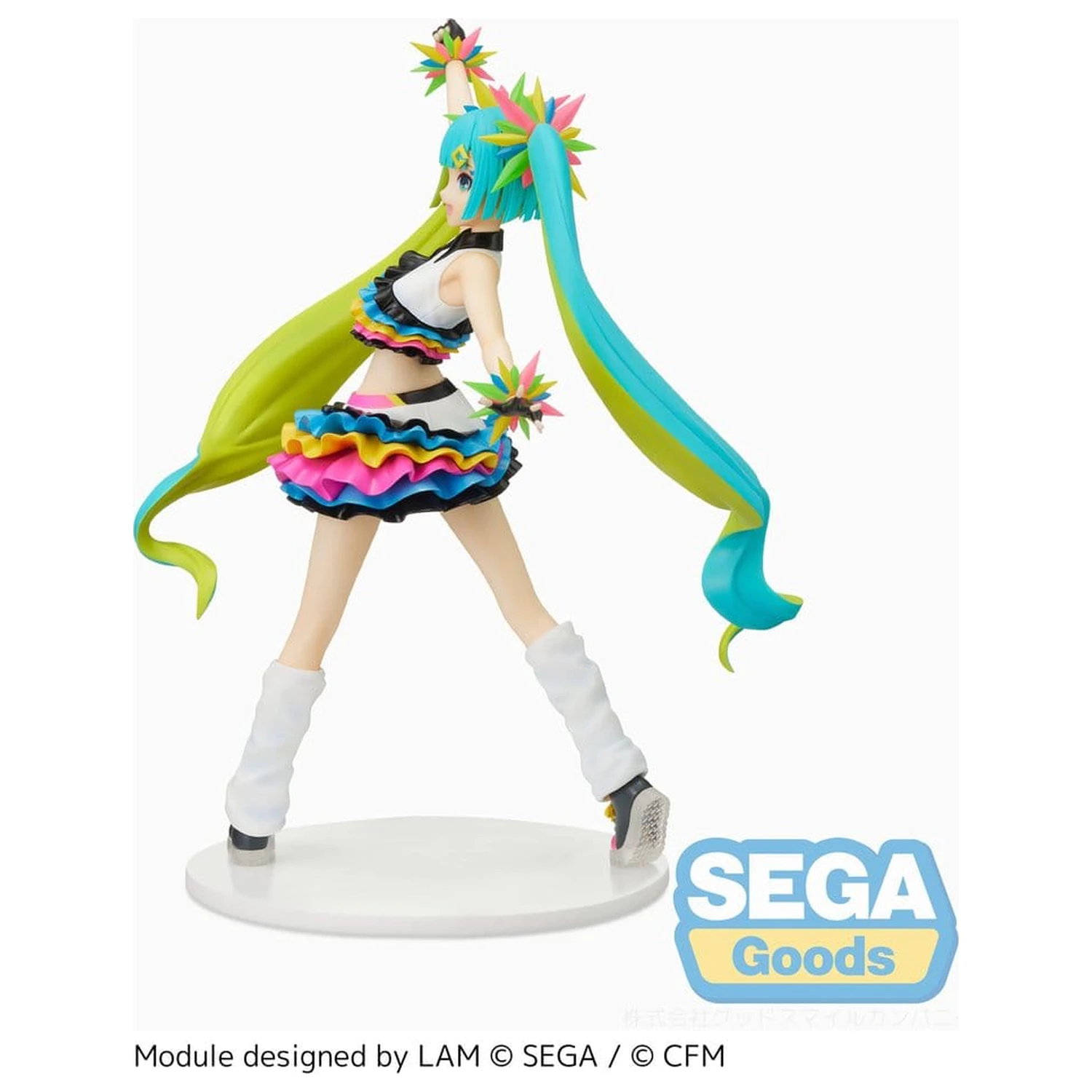 Hatsune Miku Project DIVA MEGA39's FIGURIZM Hatsune Miku - Catch the Wave PVC figura 25 cm termékfotó