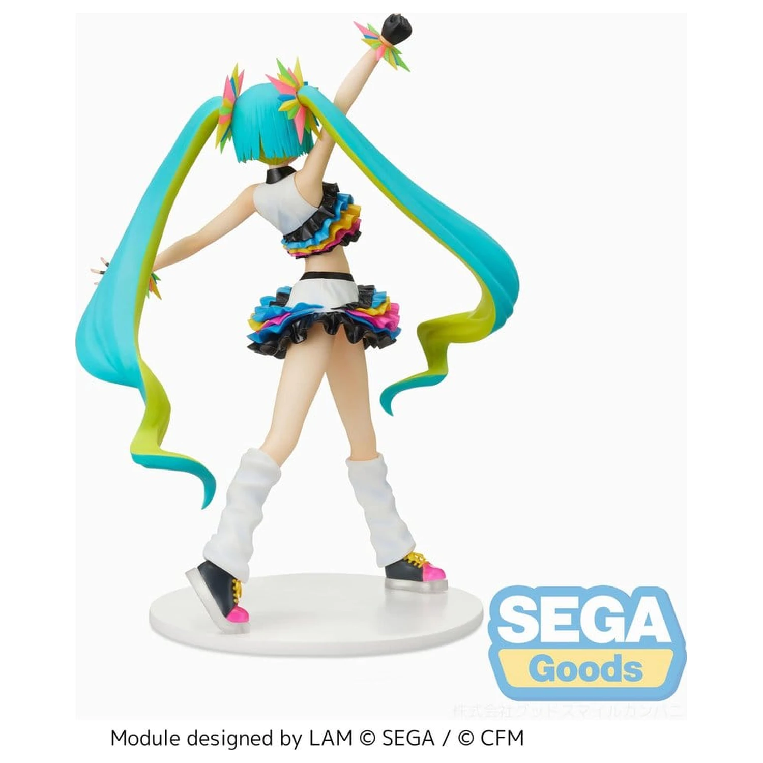 Hatsune Miku Project DIVA MEGA39's FIGURIZM Hatsune Miku - Catch the Wave PVC figura 25 cm termékfotó
