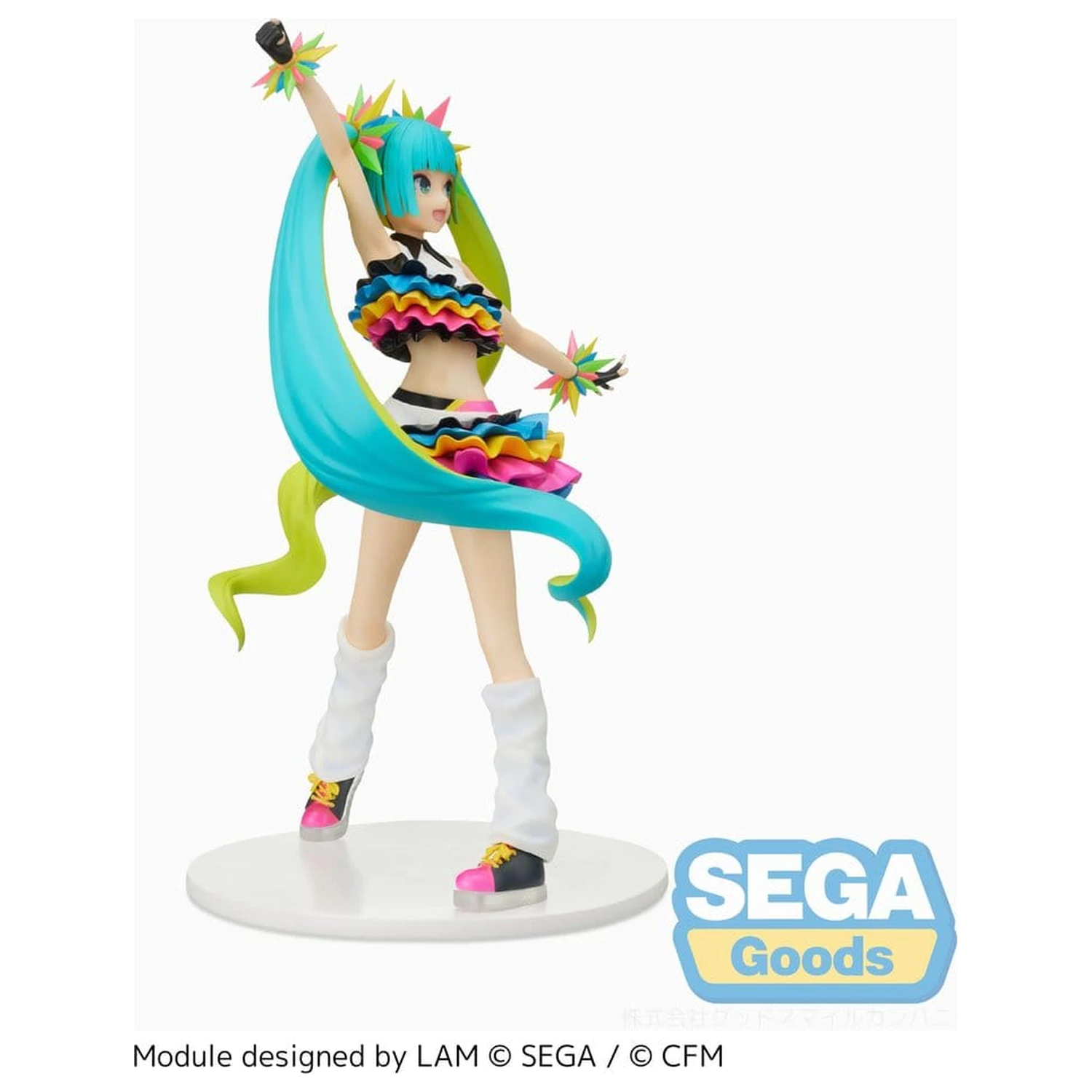 Hatsune Miku Project DIVA MEGA39's FIGURIZM Hatsune Miku - Catch the Wave PVC figura 25 cm termékfotó
