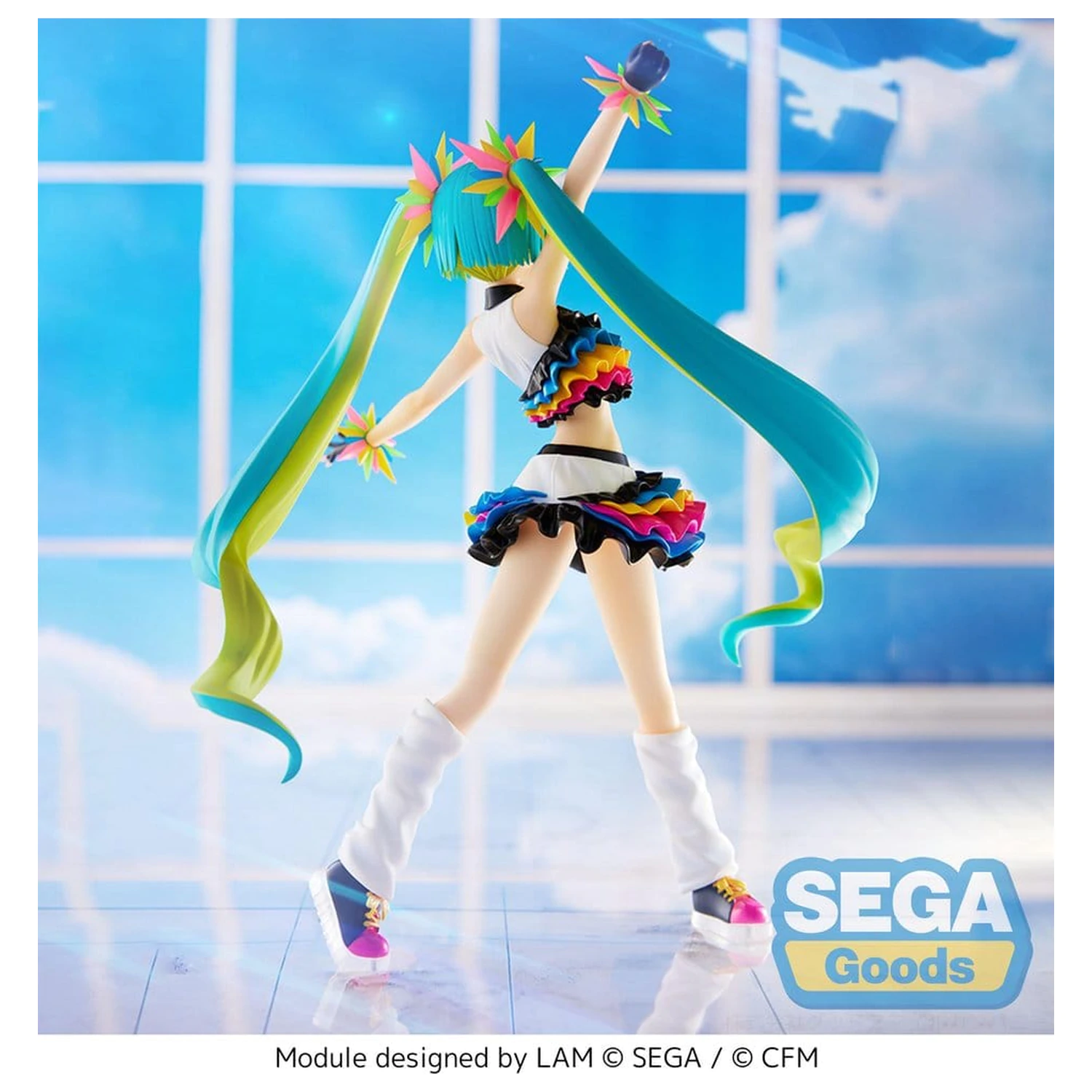 Hatsune Miku Project DIVA MEGA39's FIGURIZM Hatsune Miku - Catch the Wave PVC figura 25 cm termékfotó